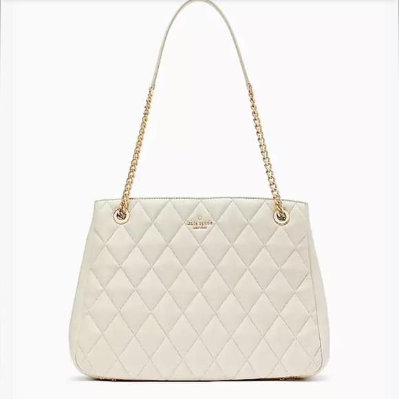 kate spade Handbags - Kate Spade Carey Tote 
COLOR:
Parchment
NWT